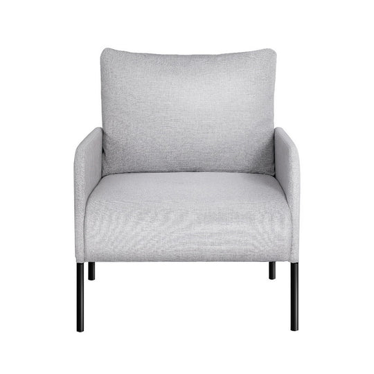 DSZ Product, feed-cond-new, feed-sl-DSZ Freight Payable, newArtiss Armchair Accent Chair Pillow Fabric Grey - Premium Furniture > Bar Stools & Chairs > Arm Chairs & Recliners from Artiss ! Shop Online Buy Now at S & D's Value Store Family Business Best Customer ServiceDSZ Product, feed-cond-new, feed-sl-DSZ Freight Payable, new