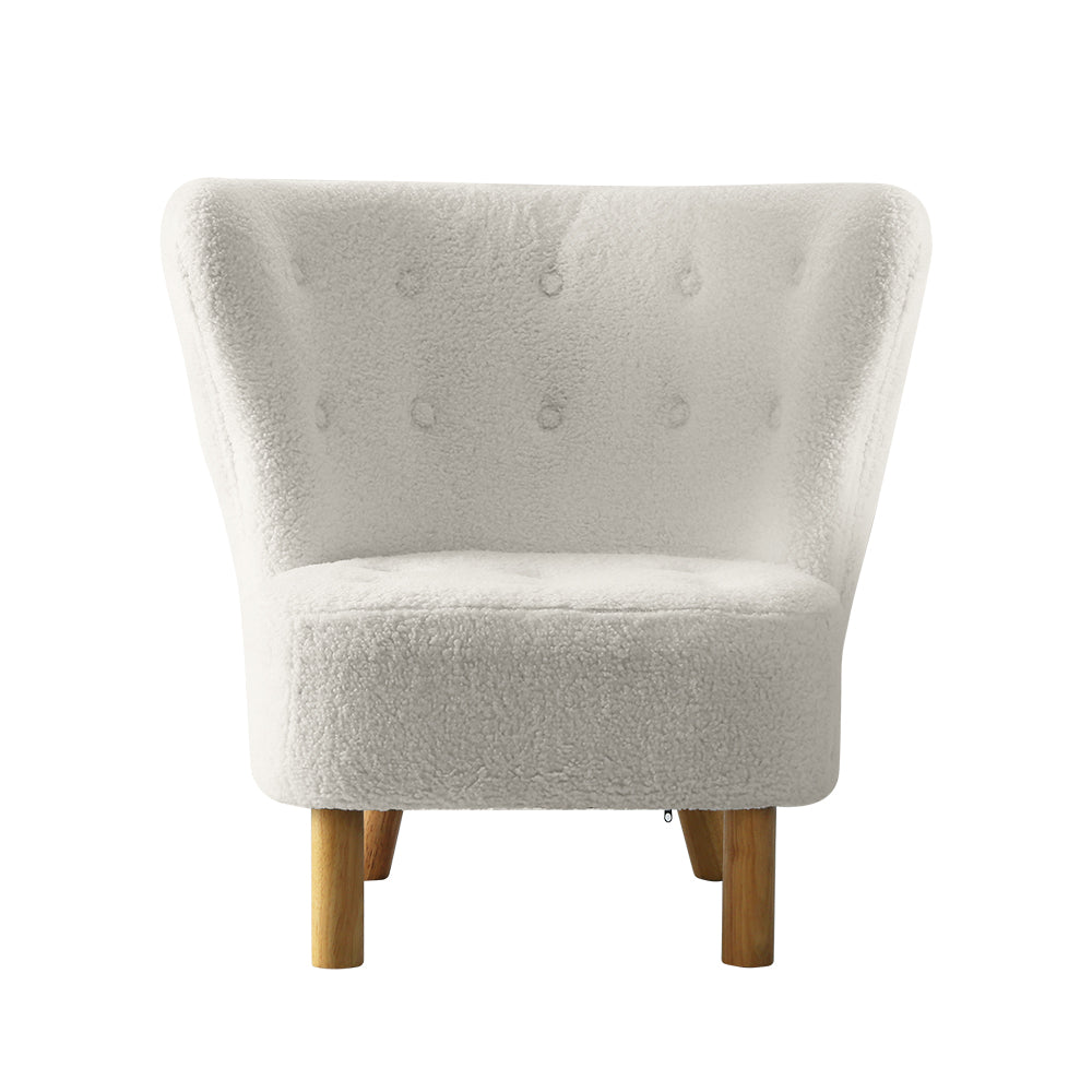 DSZ Product, feed-cond-new, feed-sl-DSZ Freight Payable, newArtiss Armchair Lounge Accent Chair Armchairs Couch Chairs Sofa Bedroom White - Premium Furniture > Bar Stools & Chairs > Arm Chairs & Recliners from Artiss ! Shop Online Buy Now at S & D's Value Store Family Business Best Customer ServiceDSZ Product, feed-cond-new, feed-sl-DSZ Freight Payable, new