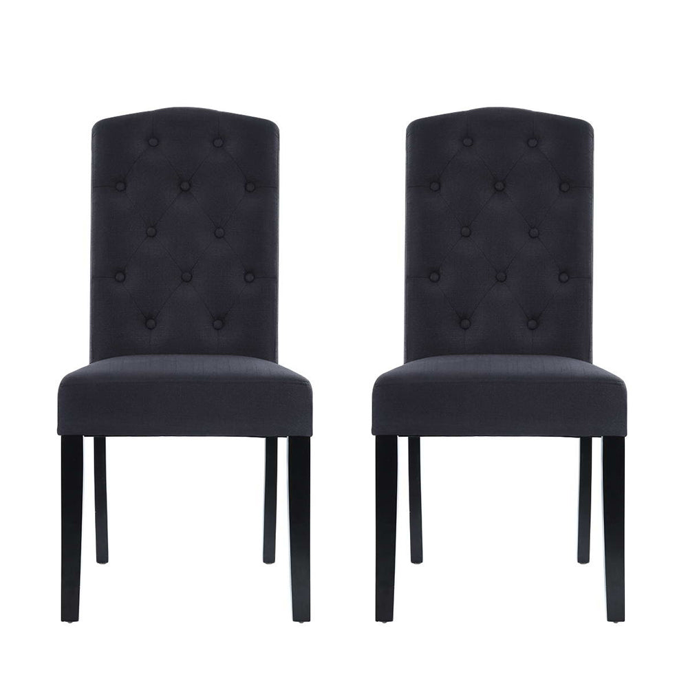 DSZ Product, feed-cond-new, feed-sl-DSZ Freight Payable, newArtiss Dining Chairs Set Of 2 Linen Parsons Chair Dark Grey - Premium Furniture > Dining > Dining Set from Artiss ! Shop Online Buy Now at S & D's Value Store Family Business Best Customer ServiceDSZ Product, feed-cond-new, feed-sl-DSZ Freight Payable, new