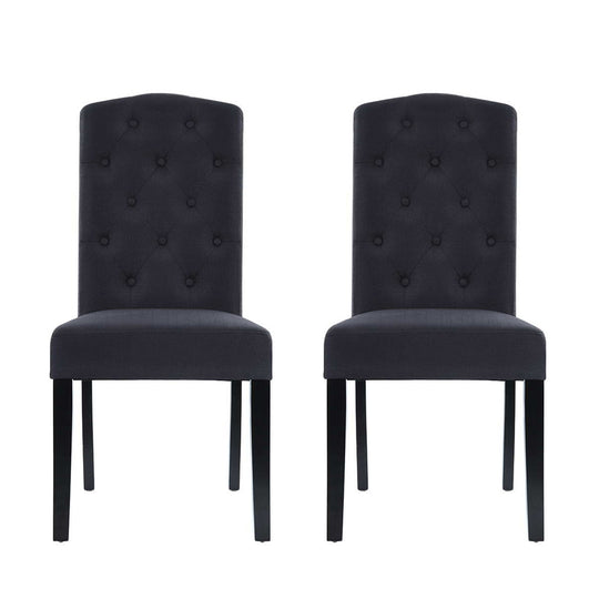 DSZ Product, feed-cond-new, feed-sl-DSZ Freight Payable, newArtiss Dining Chairs Set Of 2 Linen Parsons Chair Dark Grey - Premium Furniture > Dining > Dining Set from Artiss ! Shop Online Buy Now at S & D's Value Store Family Business Best Customer ServiceDSZ Product, feed-cond-new, feed-sl-DSZ Freight Payable, new