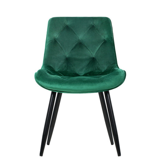 DSZ Product, feed-cond-new, feed-sl-DSZ Freight Payable, newArtiss Dining Chairs Set Of 2 Velvet Diamond Tufted Green - Premium Furniture > Dining > Dining Set from Artiss ! Shop Online Buy Now at S & D's Value Store Family Business Best Customer ServiceDSZ Product, feed-cond-new, feed-sl-DSZ Freight Payable, new