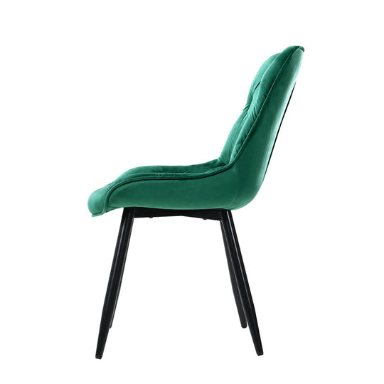 DSZ Product, feed-cond-new, feed-sl-DSZ Freight Payable, newArtiss Dining Chairs Set Of 2 Velvet Diamond Tufted Green - Premium Furniture > Dining > Dining Set from Artiss ! Shop Online Buy Now at S & D's Value Store Family Business Best Customer ServiceDSZ Product, feed-cond-new, feed-sl-DSZ Freight Payable, new