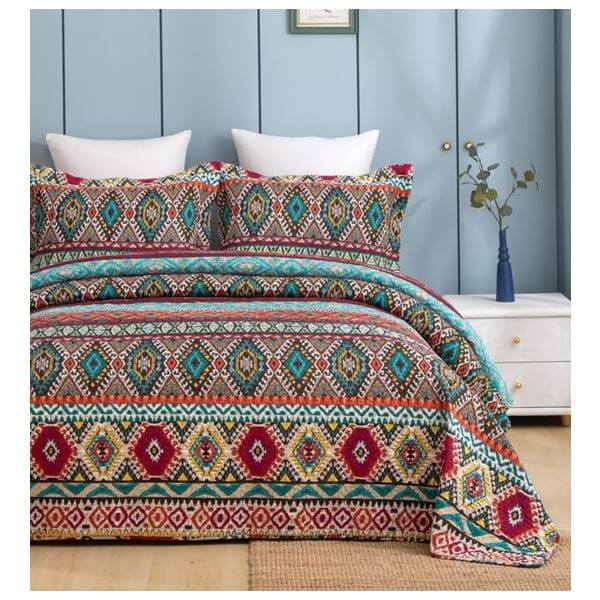 DSZ Product, feed-cond-new, feed-sl-DSZ Freight Payable, newAzura 100% Cotton Quilted 3 Pcs Bedspread Coverlet Set King - Premium Home & Garden > Bedding > Quilts & Duvets from Classic Quilts ! Shop Online Buy Now at S & D's Value Store Family Business Best Customer ServiceDSZ Product, feed-cond-new, feed-sl-DSZ Freight Payable, new