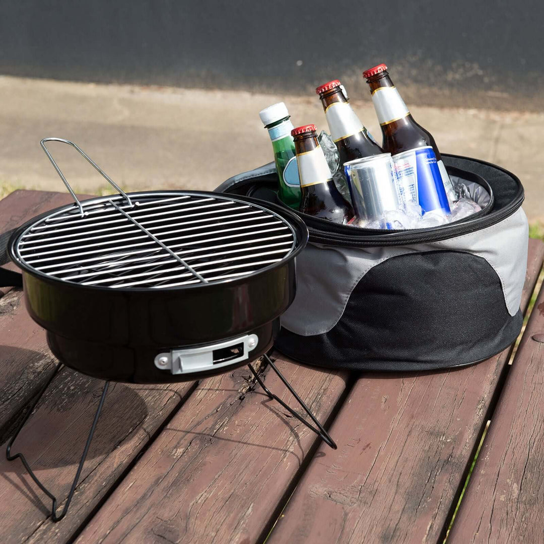 DSZ Product, feed-cond-new, feed-sl-DSZ Freight Payable, newHavana Outdoors 2 - In - 1 Bbq Grill Cooler Combo Set Outdoor Camping Picnic - Premium Home & Garden > BBQ > BBQs & Accessories from Havana Outdoors ! Shop Online Buy Now at S & D's Value Store Family Business Best Customer ServiceDSZ Product, feed-cond-new, feed-sl-DSZ Freight Payable, new