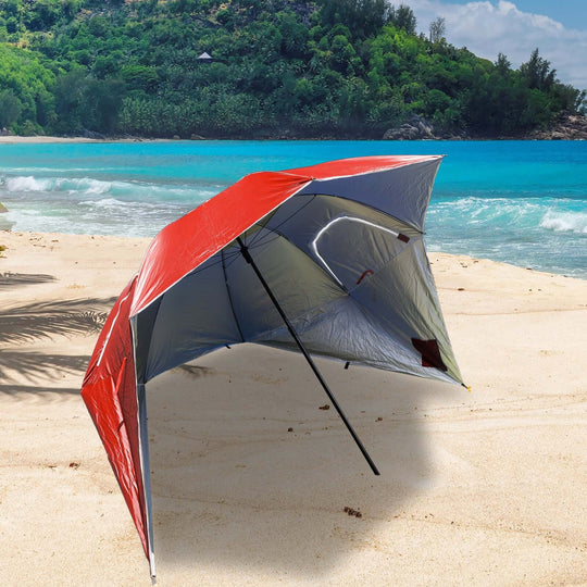 DSZ Product, feed-cond-new, feed-sl-DSZ Freight Payable, newHavana Outdoors Beach Umbrella 2.4M Outdoor Garden Beach Portable Shade Shelter - Red - Premium Outdoor Recreation > Camping > Tents from Havana Outdoors ! Shop Online Buy Now at S & D's Value Store Family Business Best Customer ServiceDSZ Product, feed-cond-new, feed-sl-DSZ Freight Payable, new