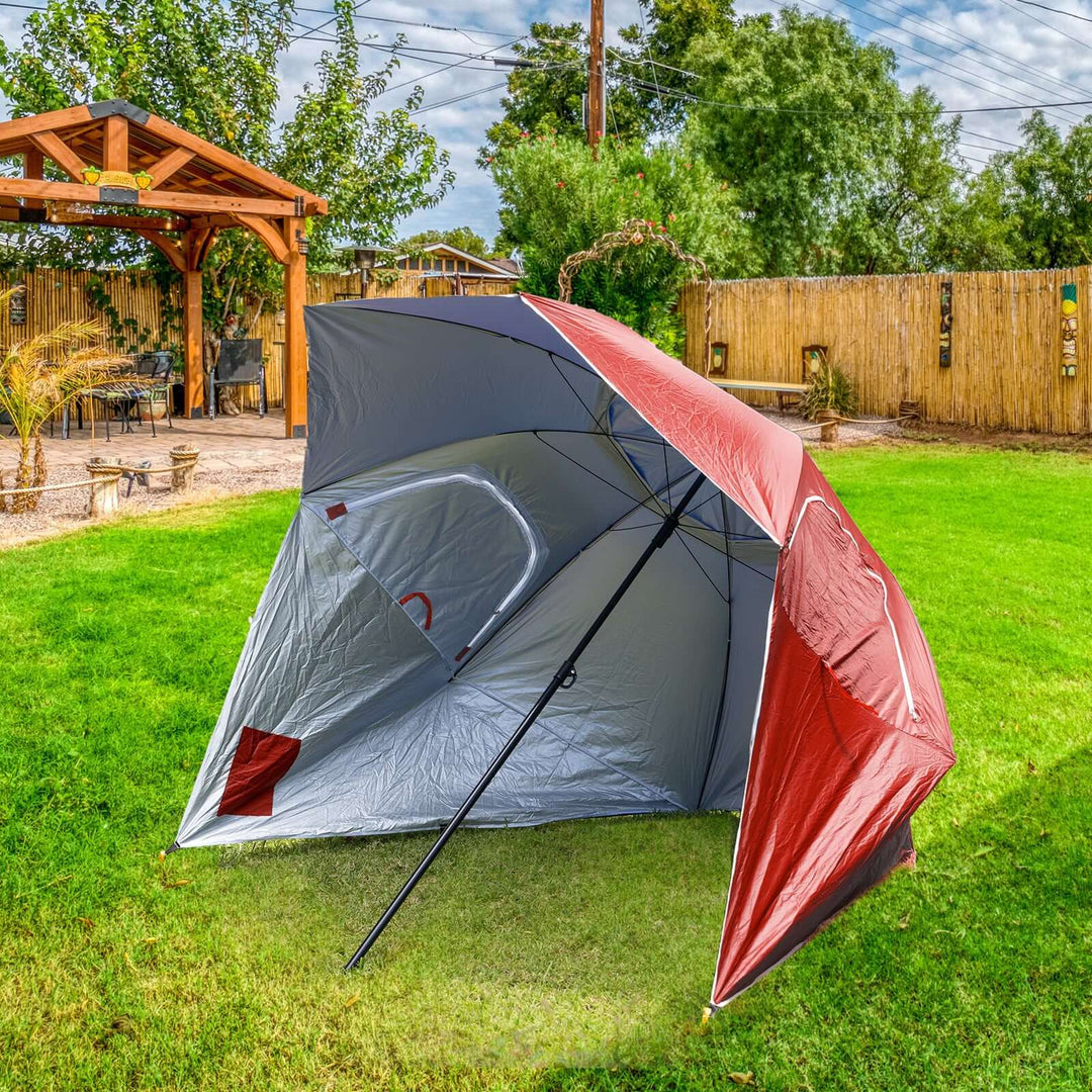 DSZ Product, feed-cond-new, feed-sl-DSZ Freight Payable, newHavana Outdoors Beach Umbrella 2.4M Outdoor Garden Beach Portable Shade Shelter - Red - Premium Outdoor Recreation > Camping > Tents from Havana Outdoors ! Shop Online Buy Now at S & D's Value Store Family Business Best Customer ServiceDSZ Product, feed-cond-new, feed-sl-DSZ Freight Payable, new