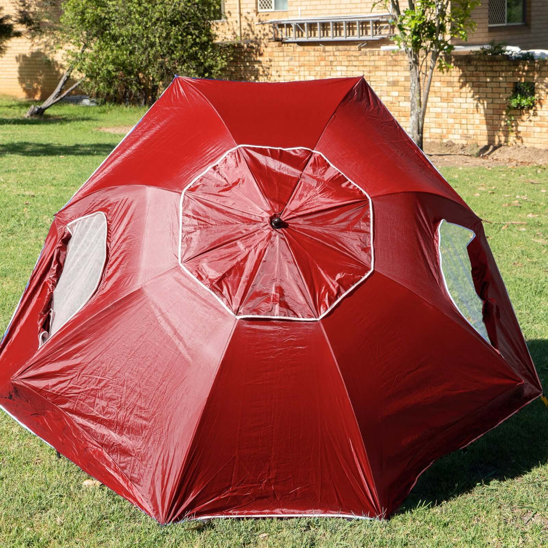 DSZ Product, feed-cond-new, feed-sl-DSZ Freight Payable, newHavana Outdoors Beach Umbrella 2.4M Outdoor Garden Beach Portable Shade Shelter - Red - Premium Outdoor Recreation > Camping > Tents from Havana Outdoors ! Shop Online Buy Now at S & D's Value Store Family Business Best Customer ServiceDSZ Product, feed-cond-new, feed-sl-DSZ Freight Payable, new