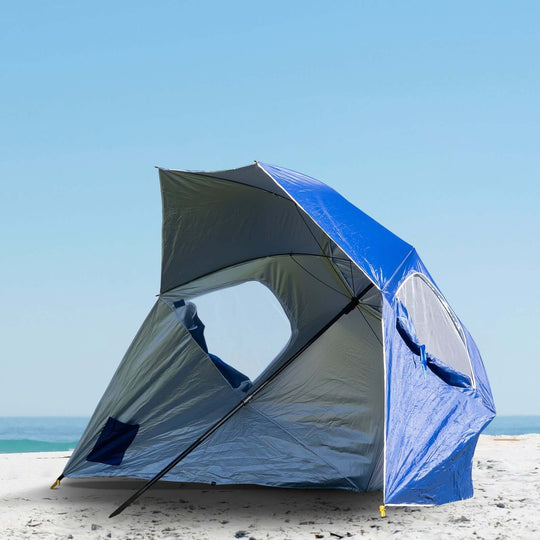 DSZ Product, feed-cond-new, feed-sl-DSZ Freight Payable, newHavana Outdoors Beach Umbrella 2.4M Outdoor Garden Beach Portable Shade Shelter - Blue - Premium Outdoor Recreation > Camping > Tents from Havana Outdoors ! Shop Online Buy Now at S & D's Value Store Family Business Best Customer ServiceDSZ Product, feed-cond-new, feed-sl-DSZ Freight Payable, new