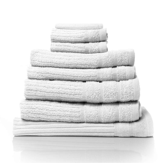 DSZ Product, feed-cond-new, feed-sl-DSZ Freight Payable, newRoyal Comfort Eden Egyptian Cotton 600Gsm 8 Piece Luxury Bath Towels Set - White - Premium Home & Garden > Bathroom Accessories > Bath Towels & Robes from Royal Comfort ! Shop Online Buy Now at S & D's Value Store Family Business Best Customer ServiceDSZ Product, feed-cond-new, feed-sl-DSZ Freight Payable, new