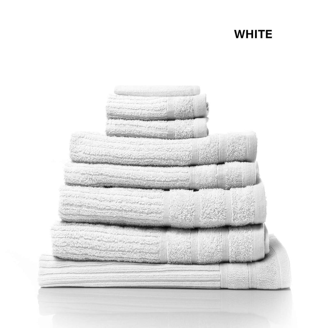 DSZ Product, feed-cond-new, feed-sl-DSZ Freight Payable, newRoyal Comfort Eden Egyptian Cotton 600Gsm 8 Piece Luxury Bath Towels Set - White - Premium Home & Garden > Bathroom Accessories > Bath Towels & Robes from Royal Comfort ! Shop Online Buy Now at S & D's Value Store Family Business Best Customer ServiceDSZ Product, feed-cond-new, feed-sl-DSZ Freight Payable, new