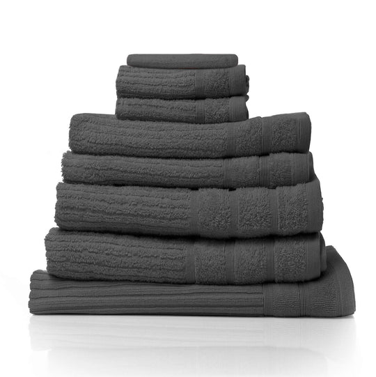 DSZ Product, feed-cond-new, feed-sl-DSZ Freight Payable, newRoyal Comfort Eden Egyptian Cotton 600Gsm 8 Piece Luxury Bath Towels Set - Granite - Premium Home & Garden > Bathroom Accessories > Bath Towels & Robes from Royal Comfort ! Shop Online Buy Now at S & D's Value Store Family Business Best Customer ServiceDSZ Product, feed-cond-new, feed-sl-DSZ Freight Payable, new