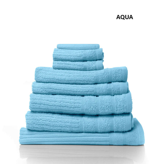 DSZ Product, feed-cond-new, feed-sl-DSZ Freight Payable, newRoyal Comfort Eden Egyptian Cotton 600Gsm 8 Piece Luxury Bath Towels Set - Aqua - Premium Home & Garden > Bathroom Accessories > Bath Towels & Robes from Royal Comfort ! Shop Online Buy Now at S & D's Value Store Family Business Best Customer ServiceDSZ Product, feed-cond-new, feed-sl-DSZ Freight Payable, new