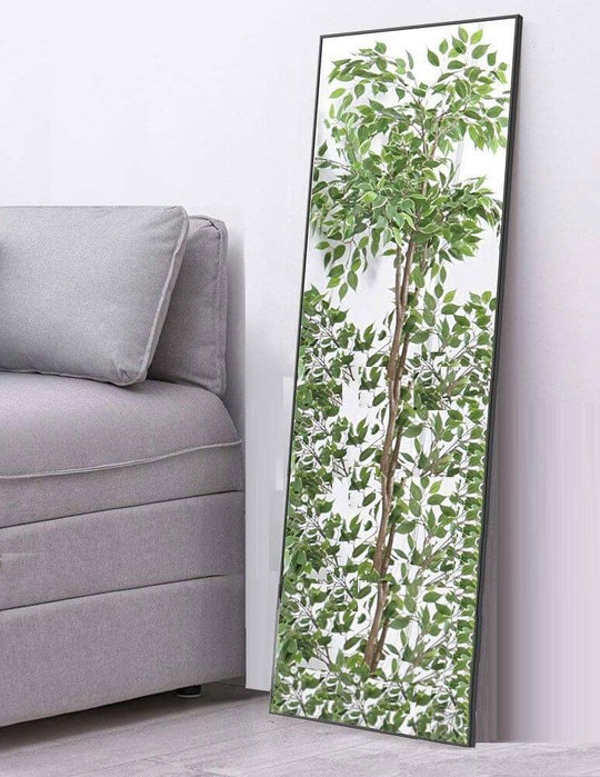 _label_, DSZ Product, feed-cond-new, feed-sl-free shipping, free-shipping, newFull - Length Mirror Long Standing For Bedroom And Bathroom (106 X 35 Cm, Black) - Premium Home & Garden > Decor > Mirrors from DSZ ! Shop Online Buy Now at S & D's Value Store Family Business Best Customer Service_label_, DSZ Product, feed-cond-new, feed-sl-free shipping, free-shipping, new