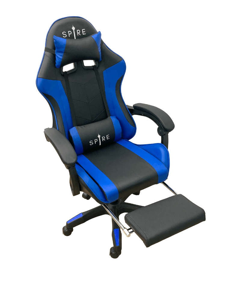 DSZ Product, feed-cond-new, feed-sl-DSZ Freight Payable, newSpire Zinc Gaming Chair Black/Blue - Premium Furniture > Bar Stools & Chairs > Gaming Chairs from Spire ! Shop Online Buy Now at S & D's Value Store Family Business Best Customer ServiceDSZ Product, feed-cond-new, feed-sl-DSZ Freight Payable, new