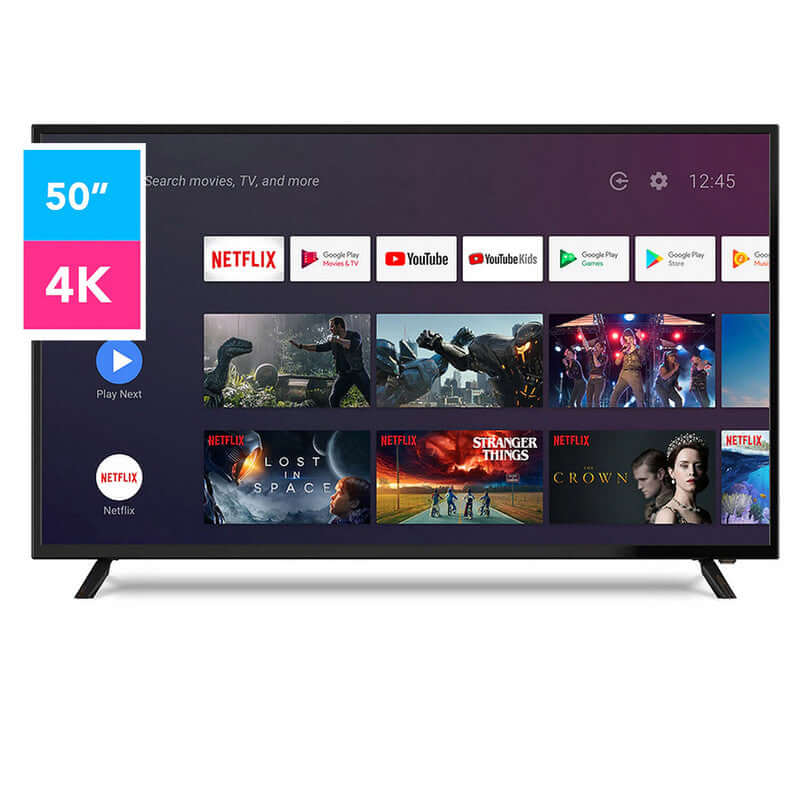 DSZ Product, feed-cond-new, feed-sl-DSZ Freight PayableNew 50" Uhd 4K Smart Android Digital Tv Google Assistance Chromecast - Premium Appliances > TV > TVs & Accessories from Soniq ! Shop Online Buy Now at S & D's Value Store Family Business Best Customer ServiceDSZ Product, feed-cond-new, feed-sl-DSZ Freight Payable