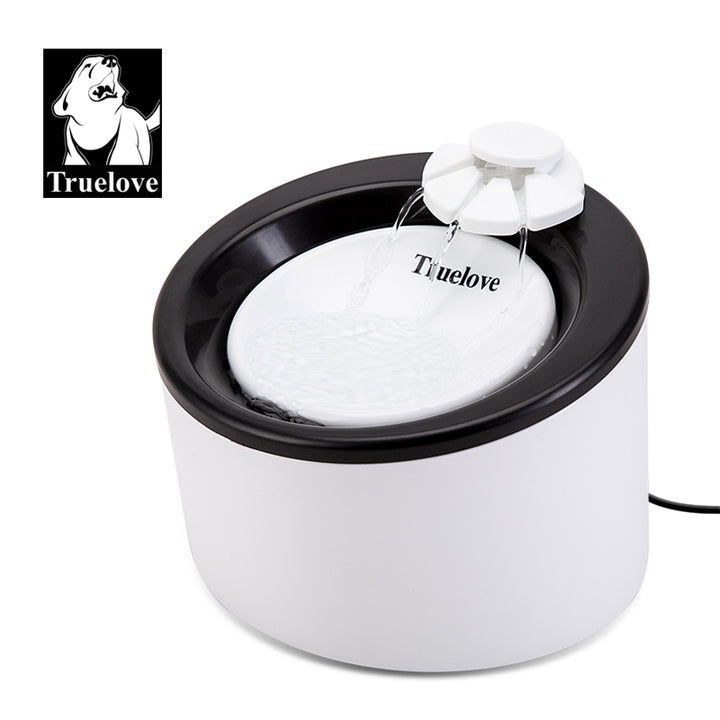 Automatic water dispenser WD T1 with circulating water, activated carbon filter, and power-off protection for pets by Truelove.