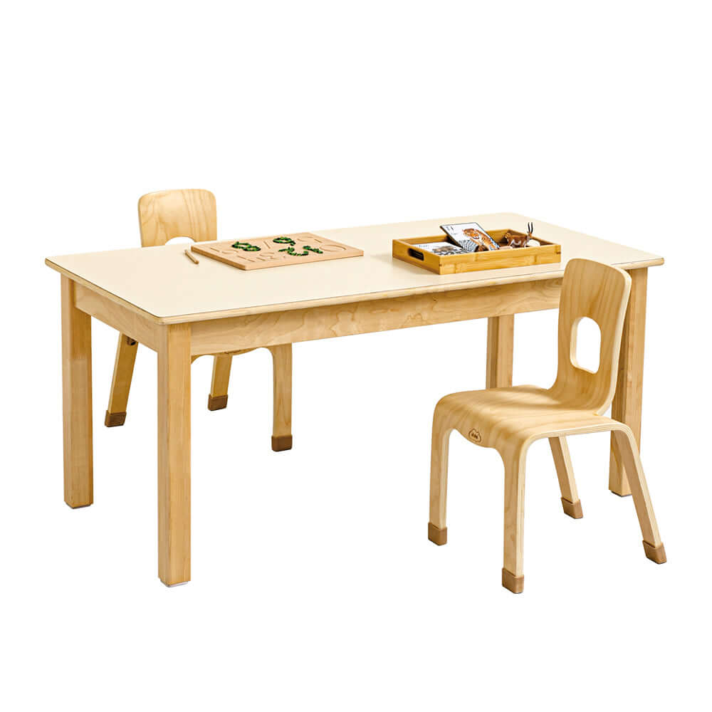 DSZ Product, feed-cond-new, feed-sl-DSZ Freight PayableJooyes Kids Birch and White Rectangular Table - H58cm - Premium Furniture > Dining > Dining Tables from Jooyes ! Shop Online Buy Now at S & D's Value Store Family Business Best Customer ServiceDSZ Product, feed-cond-new, feed-sl-DSZ Freight Payable