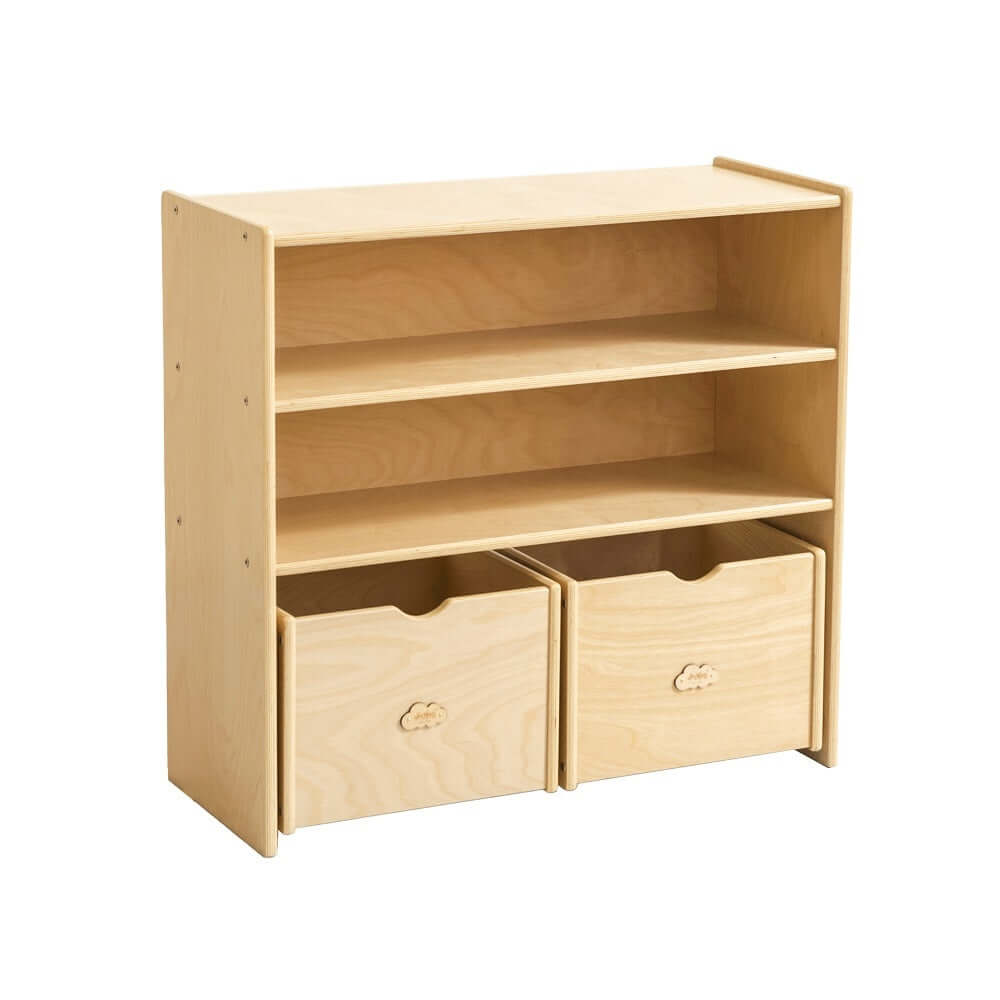 DSZ Product, feed-cond-new, feed-sl-DSZ Freight Payable, newJooyes Kids 2 Shelf Storage Cabinet With Pull Out Drawers - H76Cm - Premium Home & Garden > Storage > Clothing & Wardrobe Storage from Jooyes ! Shop Online Buy Now at S & D's Value Store Family Business Best Customer ServiceDSZ Product, feed-cond-new, feed-sl-DSZ Freight Payable, new