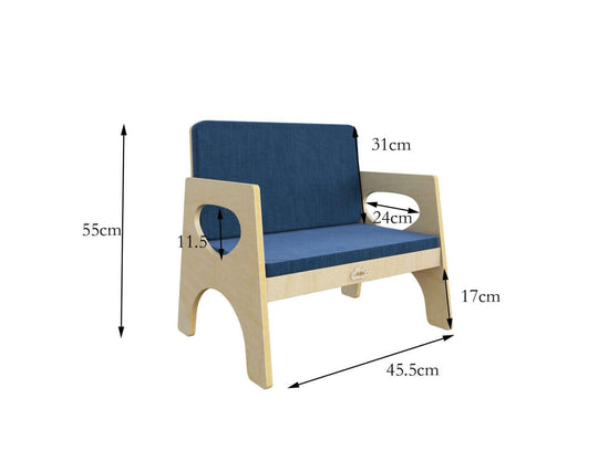 DSZ Product, feed-cond-new, feed-sl-DSZ Freight Payable, newJooyes Goteborg Kids Armchair Single Seat Sofa - Premium Furniture > Bar Stools & Chairs > Arm Chairs & Recliners from Jooyes ! Shop Online Buy Now at S & D's Value Store Family Business Best Customer ServiceDSZ Product, feed-cond-new, feed-sl-DSZ Freight Payable, new