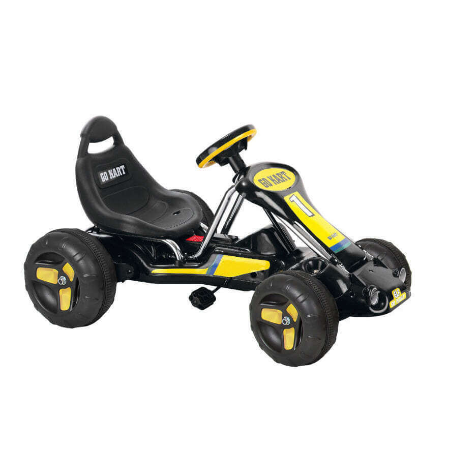 DSZ Product, feed-cond-new, feed-sl-DSZ Freight Payable, newPedal Powered Go - Kart For Children (Black) Ride & Steer/ 4 - Wheel Vehicle - Premium Baby & Kids > Ride On Cars, Go-karts & Bikes > Ride On Cars from Lenoxx ! Shop Online Buy Now at S & D's Value Store Family Business Best Customer ServiceDSZ Product, feed-cond-new, feed-sl-DSZ Freight Payable, new