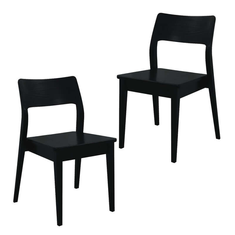 DSZ Product, feed-cond-new, feed-sl-DSZ Freight PayableProvidence Solid Oak Dining Chair - Set of 2 (Black) - Premium Furniture > Dining > Dining Set from Centrum Furniture ! Shop Online Buy Now at S & D's Value Store Family Business Best Customer ServiceDSZ Product, feed-cond-new, feed-sl-DSZ Freight Payable