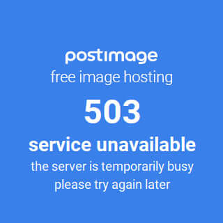 Error message indicating service is temporarily unavailable for free image hosting.