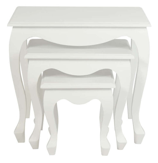 DSZ Product, feed-cond-new, feed-sl-DSZ Freight Payable, newQueen Ann Nest Of Table Set Of 3 (White) - Premium Home & Garden > Wall Art > 3D Wall Art from Centrum Furniture ! Shop Online Buy Now at S & D's Value Store Family Business Best Customer ServiceDSZ Product, feed-cond-new, feed-sl-DSZ Freight Payable, new