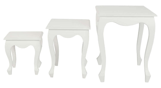 DSZ Product, feed-cond-new, feed-sl-DSZ Freight Payable, newQueen Ann Nest Of Table Set Of 3 (White) - Premium Home & Garden > Wall Art > 3D Wall Art from Centrum Furniture ! Shop Online Buy Now at S & D's Value Store Family Business Best Customer ServiceDSZ Product, feed-cond-new, feed-sl-DSZ Freight Payable, new