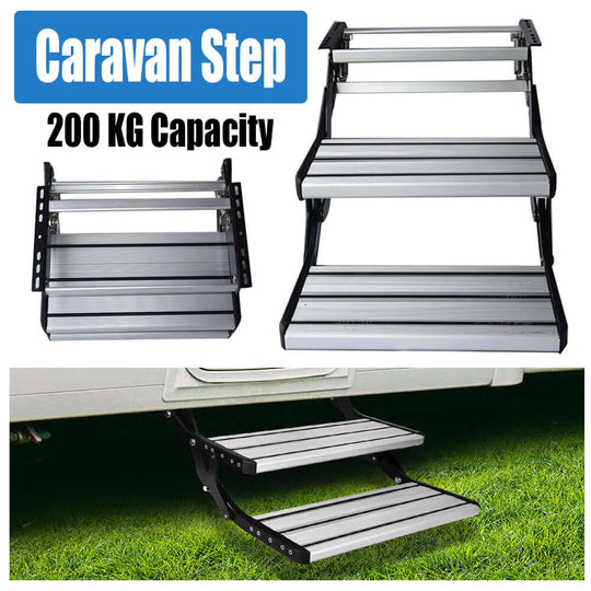 DSZ Product, feed-cond-new, feed-sl-DSZ Freight Payable, newAluminium Double Caravan Step Pull Out Folding Steps For Road Rv Camper Trailer - Premium Outdoor Recreation > Camping > Caravan Accessories from DSZ ! Shop Online Buy Now at S & D's Value Store Family Business Best Customer ServiceDSZ Product, feed-cond-new, feed-sl-DSZ Freight Payable, new