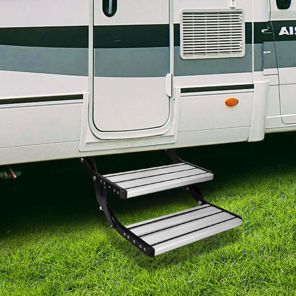 DSZ Product, feed-cond-new, feed-sl-DSZ Freight Payable, newAluminium Double Caravan Step Pull Out Folding Steps For Road Rv Camper Trailer - Premium Outdoor Recreation > Camping > Caravan Accessories from DSZ ! Shop Online Buy Now at S & D's Value Store Family Business Best Customer ServiceDSZ Product, feed-cond-new, feed-sl-DSZ Freight Payable, new