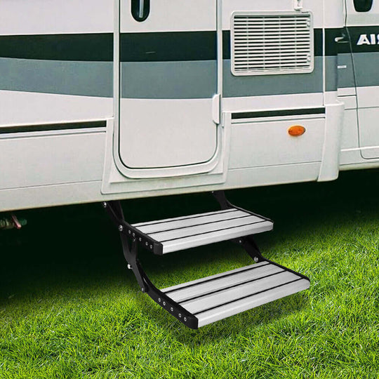 DSZ Product, feed-cond-new, feed-sl-DSZ Freight Payable, newAluminium Double Caravan Step Pull Out Folding Steps For Road Rv Camper Trailer - Premium Outdoor Recreation > Camping > Caravan Accessories from DSZ ! Shop Online Buy Now at S & D's Value Store Family Business Best Customer ServiceDSZ Product, feed-cond-new, feed-sl-DSZ Freight Payable, new