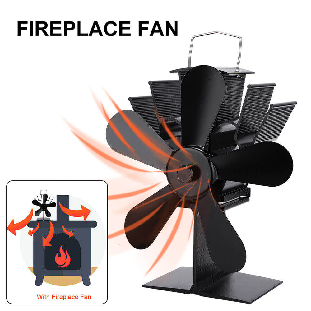 DSZ Product, feed-cond-new, feed-sl-DSZ Freight Payable, newWood Heater Fan Eco Heat Powered Self - Powered Silent For Fireplace Stove Burner - Premium Home & Garden > BBQ > BBQ Tools from DSZ ! Shop Online Buy Now at S & D's Value Store Family Business Best Customer ServiceDSZ Product, feed-cond-new, feed-sl-DSZ Freight Payable, new