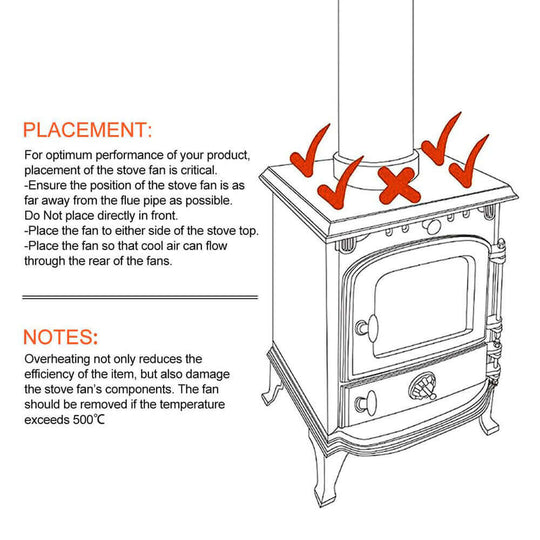 DSZ Product, feed-cond-new, feed-sl-DSZ Freight Payable, newWood Heater Fan Eco Heat Powered Self - Powered Silent For Fireplace Stove Burner - Premium Home & Garden > BBQ > BBQ Tools from DSZ ! Shop Online Buy Now at S & D's Value Store Family Business Best Customer ServiceDSZ Product, feed-cond-new, feed-sl-DSZ Freight Payable, new