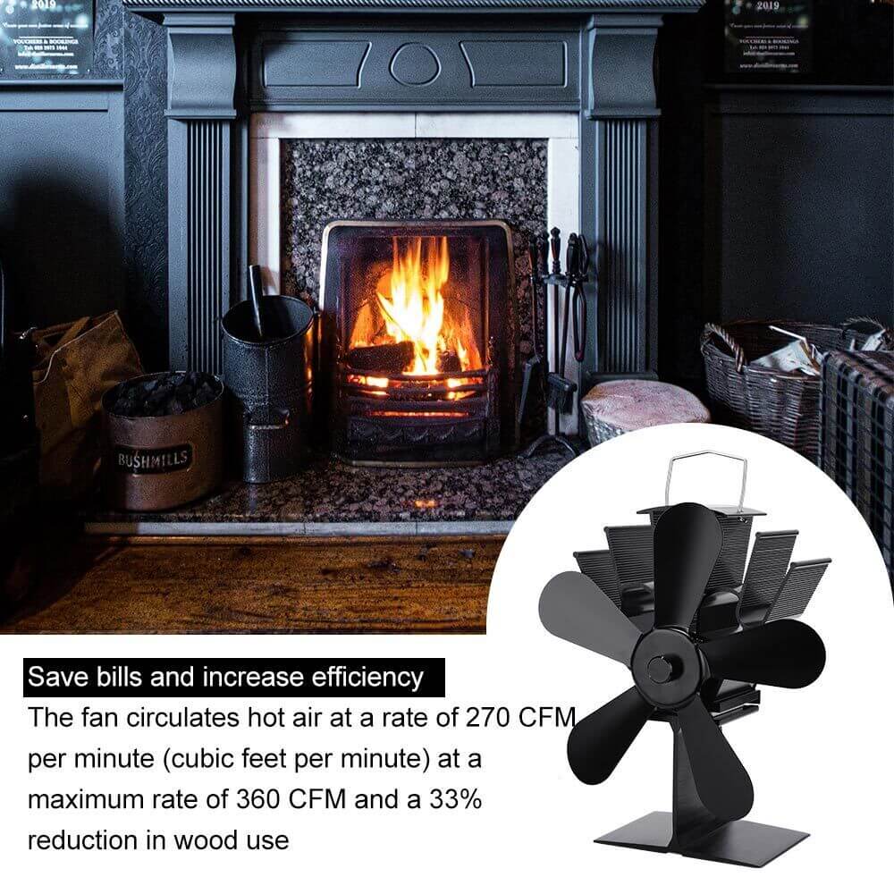 DSZ Product, feed-cond-new, feed-sl-DSZ Freight Payable, newWood Heater Fan Eco Heat Powered Self - Powered Silent For Fireplace Stove Burner - Premium Home & Garden > BBQ > BBQ Tools from DSZ ! Shop Online Buy Now at S & D's Value Store Family Business Best Customer ServiceDSZ Product, feed-cond-new, feed-sl-DSZ Freight Payable, new