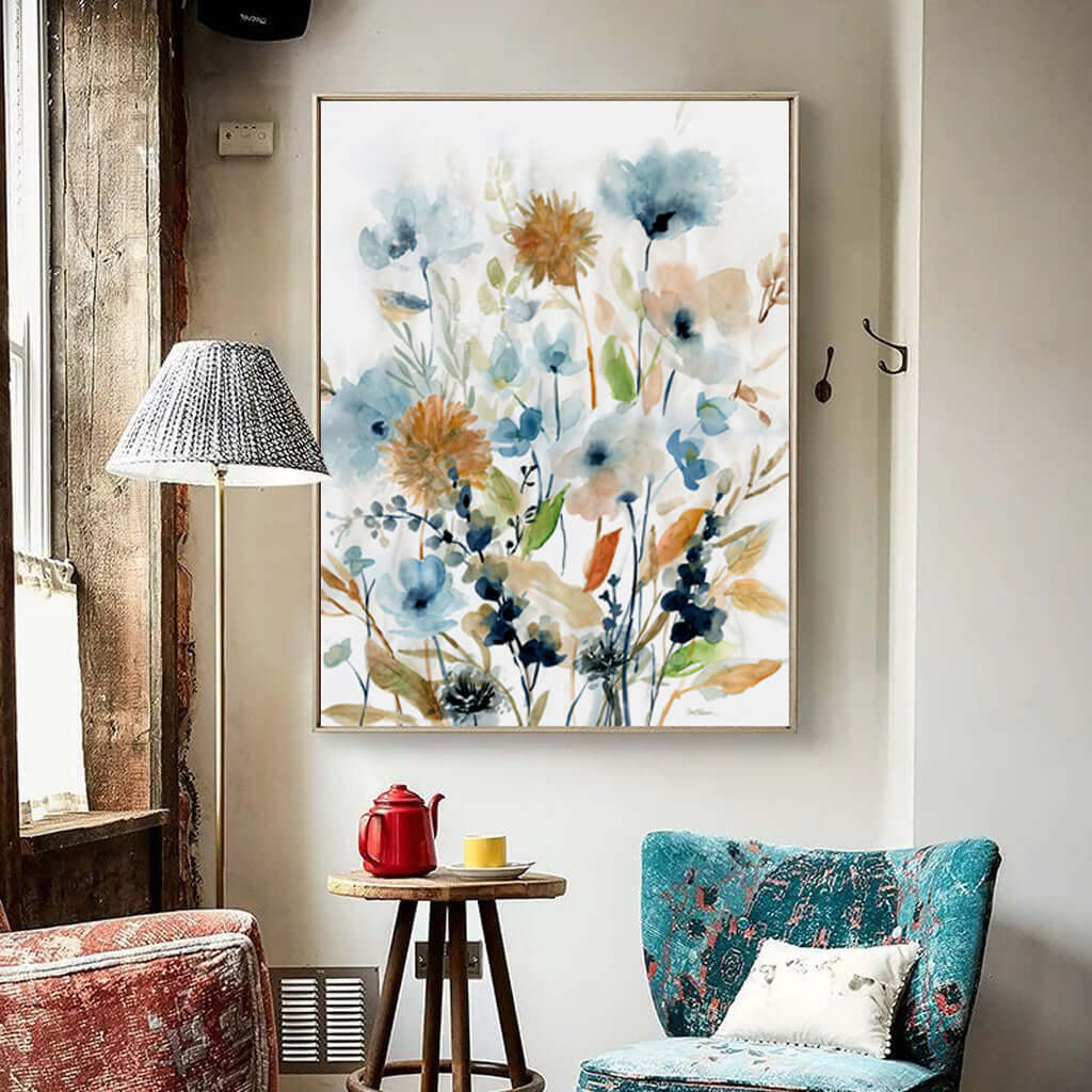 _label_, DSZ Product, feed-cond-new, feed-sl-free shipping, free-shipping, newWall Art 60Cm X 90Cm Colourful Floras Watercolour Style 2 Sets Gold Frame Canvas - Premium Home & Garden > Wall Art > Posters, Paintings & Prints from Artime ! Shop Online Buy Now at S & D's Value Store Family Business Best Customer Service_label_, DSZ Product, feed-cond-new, feed-sl-free shipping, free-shipping, new