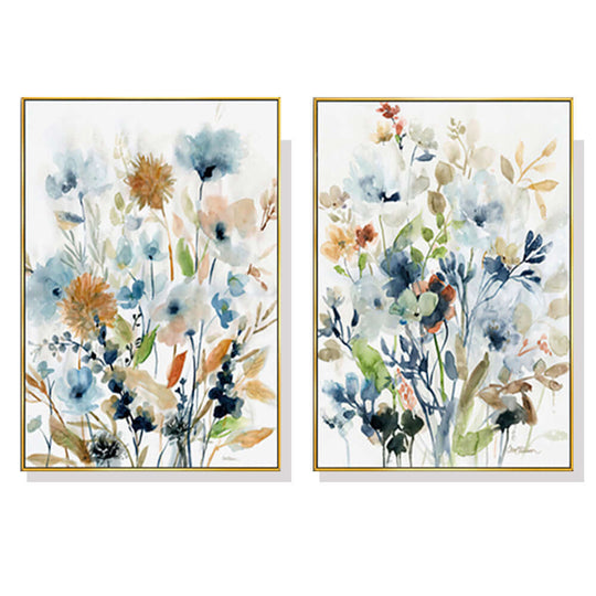 _label_, DSZ Product, feed-cond-new, feed-sl-free shipping, free-shipping, newWall Art 60Cm X 90Cm Colourful Floras Watercolour Style 2 Sets Gold Frame Canvas - Premium Home & Garden > Wall Art > Posters, Paintings & Prints from Artime ! Shop Online Buy Now at S & D's Value Store Family Business Best Customer Service_label_, DSZ Product, feed-cond-new, feed-sl-free shipping, free-shipping, new