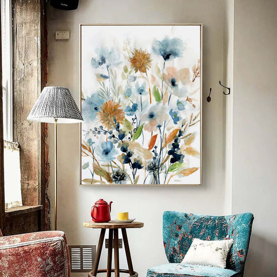 _label_, DSZ Product, feed-cond-new, feed-sl-free shipping, free-shipping, newWall Art 50Cm X 70Cm Colourful Floras Watercolour Style I Gold Frame Canvas - Premium Home & Garden > Wall Art > Posters, Paintings & Prints from Artime ! Shop Online Buy Now at S & D's Value Store Family Business Best Customer Service_label_, DSZ Product, feed-cond-new, feed-sl-free shipping, free-shipping, new