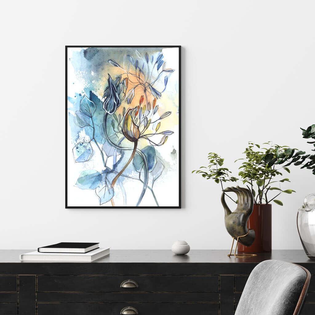 _label_, DSZ Product, feed-cond-new, feed-sl-free shipping, free-shipping, newWall Art 50Cm X 70Cm Watercolor Style Abstract Flower 3 Sets Black Frame Canvas - Premium Home & Garden > Wall Art > Posters, Paintings & Prints from Artime ! Shop Online Buy Now at S & D's Value Store Family Business Best Customer Service_label_, DSZ Product, feed-cond-new, feed-sl-free shipping, free-shipping, new