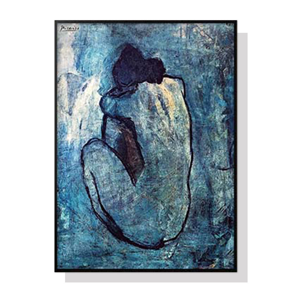 _label_, DSZ Product, feed-cond-new, feed-sl-free shipping, free-shipping, newWall Art 50Cm X 70Cm Blue Nude By Pablo Picasso Black Frame Canvas - Premium Home & Garden > Wall Art > Posters, Paintings & Prints from Artime ! Shop Online Buy Now at S & D's Value Store Family Business Best Customer Service_label_, DSZ Product, feed-cond-new, feed-sl-free shipping, free-shipping, new