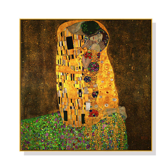 _label_, DSZ Product, feed-cond-new, feed-sl-free shipping, free-shipping, newWall Art 50Cm X 50Cm Kissing By Gustav Klimt Gold Frame Canvas - Premium Home & Garden > Wall Art > Posters, Paintings & Prints from Artime ! Shop Online Buy Now at S & D's Value Store Family Business Best Customer Service_label_, DSZ Product, feed-cond-new, feed-sl-free shipping, free-shipping, new