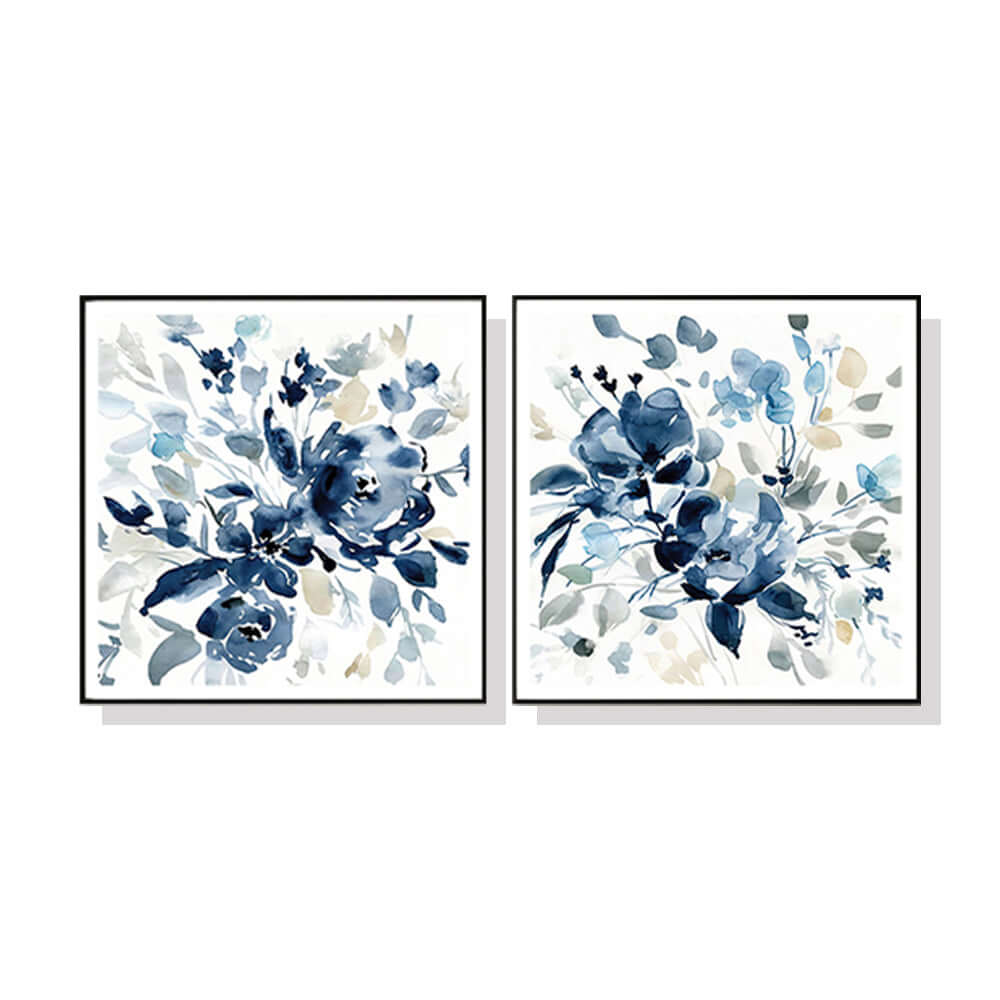 _label_, DSZ Product, feed-cond-new, feed-sl-free shipping, free-shipping, newWall Art 50Cm X 50Cm Indigo Garden By Carol Robinson 2 Sets Black Frame Canvas - Premium Home & Garden > Wall Art > Posters, Paintings & Prints from Artime ! Shop Online Buy Now at S & D's Value Store Family Business Best Customer Service_label_, DSZ Product, feed-cond-new, feed-sl-free shipping, free-shipping, new