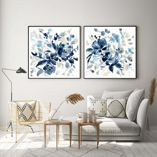 _label_, DSZ Product, feed-cond-new, feed-sl-free shipping, free-shipping, newWall Art 60Cm X 60Cm Indigo Garden By Carol Robinson 2 Sets Black Frame Canvas - Premium Home & Garden > Wall Art > Posters, Paintings & Prints from Artime ! Shop Online Buy Now at S & D's Value Store Family Business Best Customer Service_label_, DSZ Product, feed-cond-new, feed-sl-free shipping, free-shipping, new