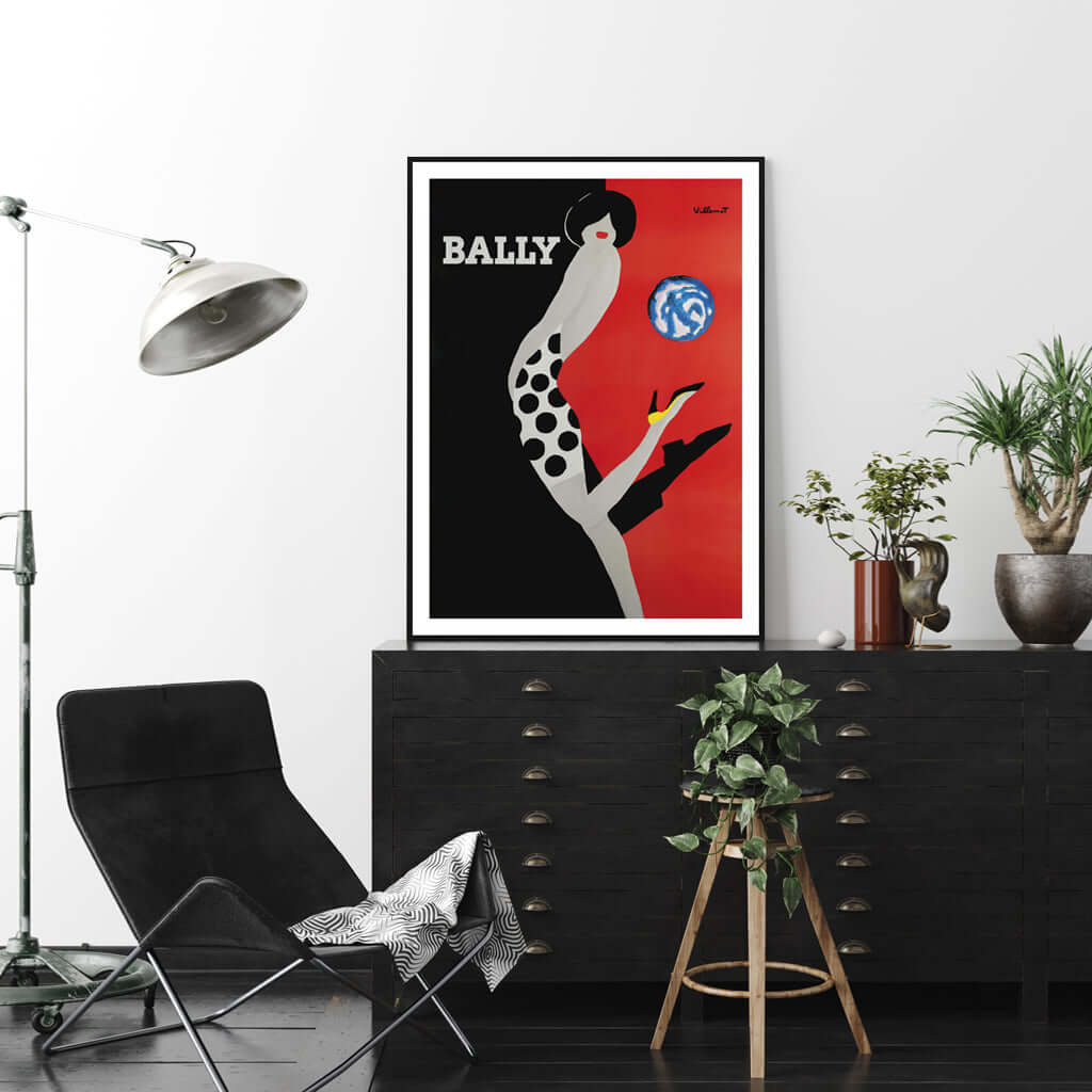 _label_, DSZ Product, feed-cond-new, feed-sl-free shipping, free-shipping, newWall Art 50Cm X 70Cm Fashion Bally Black Frame Canvas - Premium Home & Garden > Decor > Picture Frames from Artime ! Shop Online Buy Now at S & D's Value Store Family Business Best Customer Service_label_, DSZ Product, feed-cond-new, feed-sl-free shipping, free-shipping, new