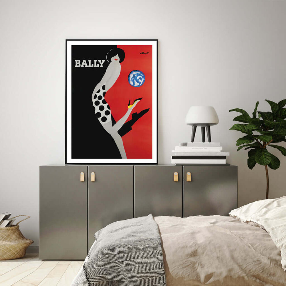 _label_, DSZ Product, feed-cond-new, feed-sl-free shipping, free-shipping, newWall Art 50Cm X 70Cm Fashion Bally Black Frame Canvas - Premium Home & Garden > Decor > Picture Frames from Artime ! Shop Online Buy Now at S & D's Value Store Family Business Best Customer Service_label_, DSZ Product, feed-cond-new, feed-sl-free shipping, free-shipping, new