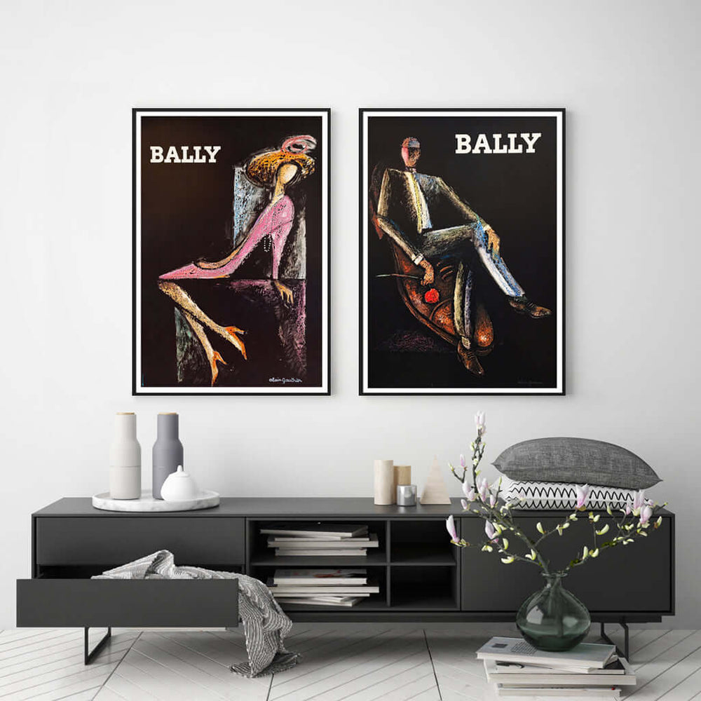 _label_, DSZ Product, feed-cond-new, feed-sl-free shipping, free-shipping, newWall Art 50Cm X 70Cm Bally Man & Woman 2 Sets Black Frame Canvas - Premium Home & Garden > Decor > Picture Frames from Artime ! Shop Online Buy Now at S & D's Value Store Family Business Best Customer Service_label_, DSZ Product, feed-cond-new, feed-sl-free shipping, free-shipping, new