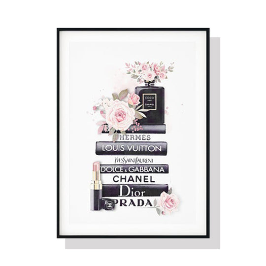 _label_, DSZ Product, feed-cond-new, feed-sl-free shipping, free-shipping, newWall Art 50Cm X 70Cm Fashion Book Black Frame Canvas - Premium Home & Garden > Hobbies > Arts & Crafts from Artime ! Shop Online Buy Now at S & D's Value Store Family Business Best Customer Service_label_, DSZ Product, feed-cond-new, feed-sl-free shipping, free-shipping, new