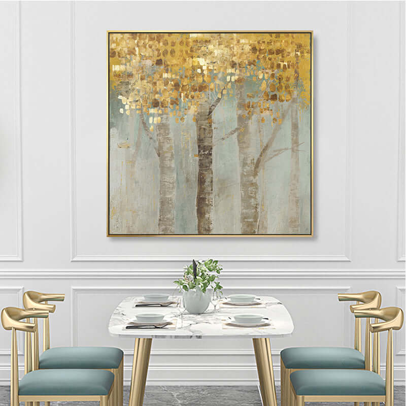 _label_, DSZ Product, feed-cond-new, feed-sl-free shipping, free-shipping, newWall Art 60Cm X 60Cm Golden Leaves 2 Sets Gold Frame Canvas - Premium Home & Garden > Wall Art > Posters, Paintings & Prints from Artime ! Shop Online Buy Now at S & D's Value Store Family Business Best Customer Service_label_, DSZ Product, feed-cond-new, feed-sl-free shipping, free-shipping, new