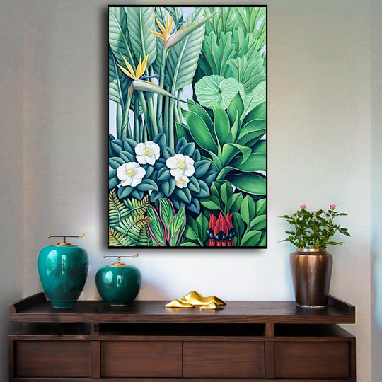 _label_, DSZ Product, feed-cond-new, feed-sl-free shipping, free-shipping, newWall Art 50Cm X 70Cm Tropical Plants Black Frame Canvas - Premium Home & Garden > Wall Art > Posters, Paintings & Prints from Artime ! Shop Online Buy Now at S & D's Value Store Family Business Best Customer Service_label_, DSZ Product, feed-cond-new, feed-sl-free shipping, free-shipping, new