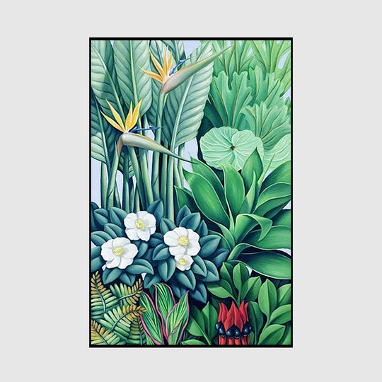 _label_, DSZ Product, feed-cond-new, feed-sl-free shipping, free-shipping, newWall Art 50Cm X 70Cm Tropical Plants Black Frame Canvas - Premium Home & Garden > Wall Art > Posters, Paintings & Prints from Artime ! Shop Online Buy Now at S & D's Value Store Family Business Best Customer Service_label_, DSZ Product, feed-cond-new, feed-sl-free shipping, free-shipping, new