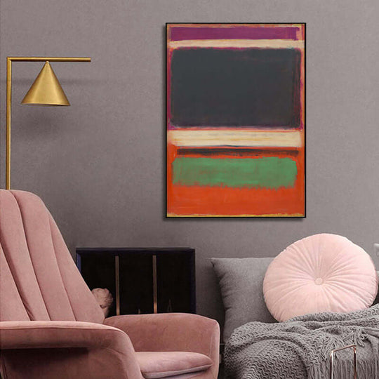 _label_, DSZ Product, feed-cond-new, feed-sl-free shipping, free-shipping, newWall Art 50Cm X 70Cm Black Orange Green By Mark Rothko Black Frame Canvas - Premium Home & Garden > Wall Art > Posters, Paintings & Prints from Artime ! Shop Online Buy Now at S & D's Value Store Family Business Best Customer Service_label_, DSZ Product, feed-cond-new, feed-sl-free shipping, free-shipping, new